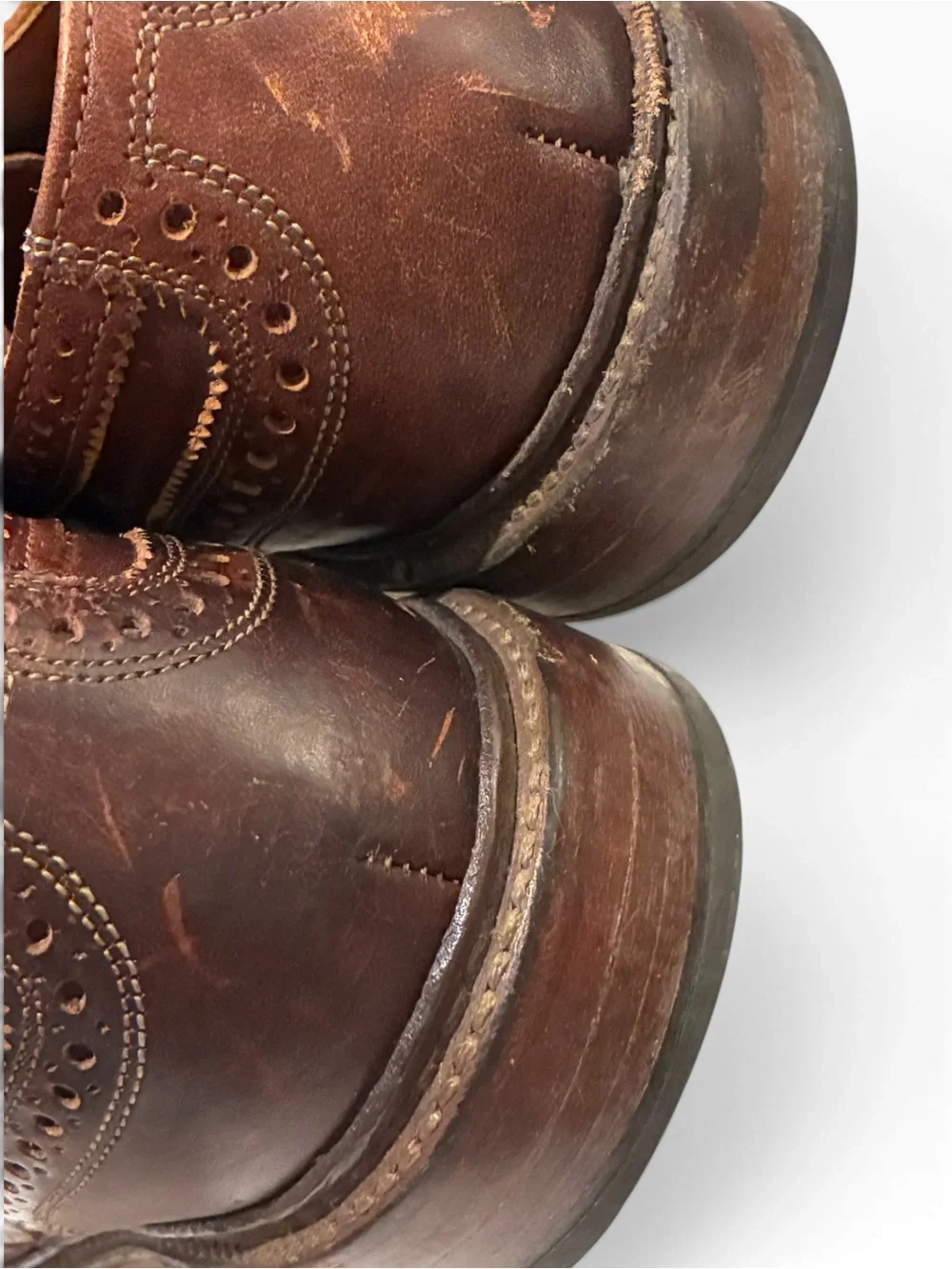 VTG Allen Edmonds McTavish wingtips brogues. Sz 9.5.